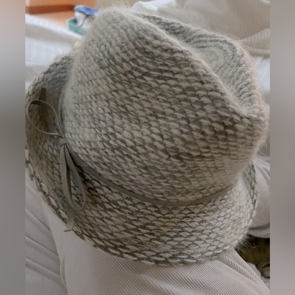 Scala Pronto Heathered Gray 🩶 Wool Blend Cloche Bucket Hat - Picture 1 of 5